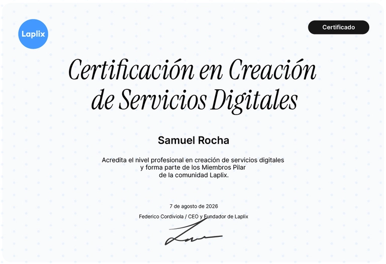 certificado-laplix-miembro-pilar